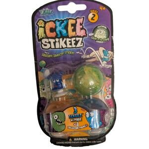 New Zing Ickee Stikeez Series 2 Collectible Toys